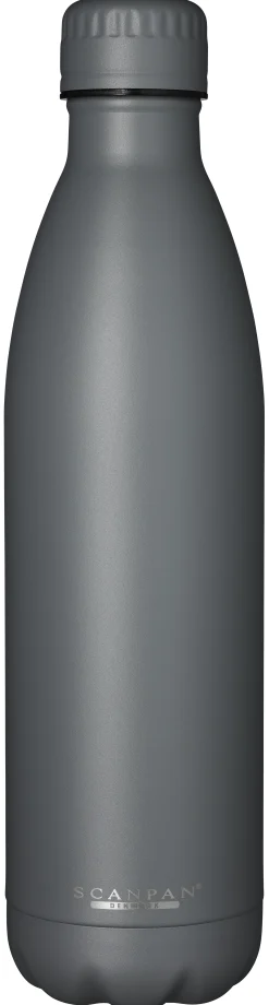 Clearance SCANPAN 750 ml Termoflaske, Neutral Grey - TO GO Neutralgrey