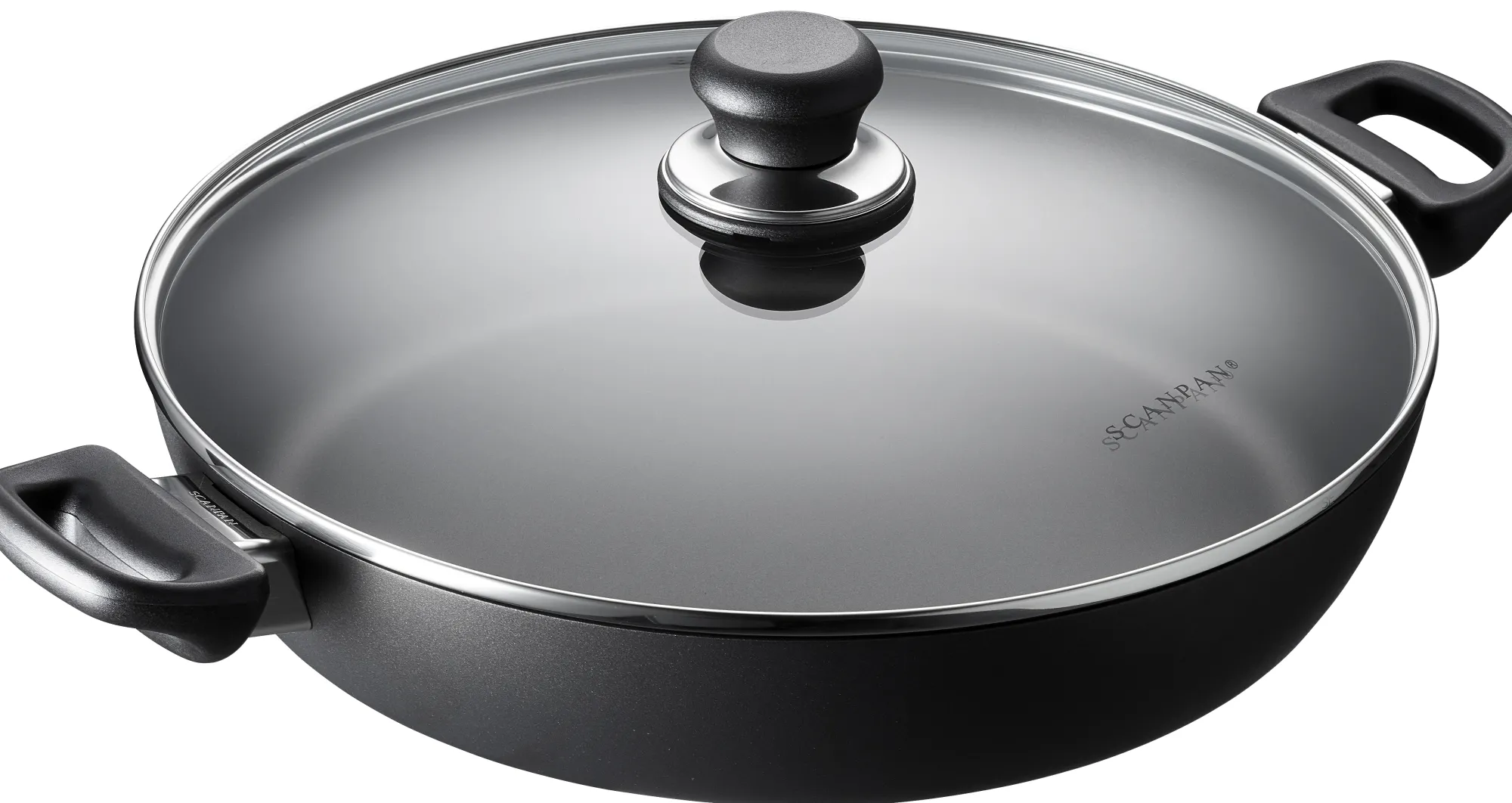 Clearance SCANPAN 32 cm chefpande m. låg - Classic