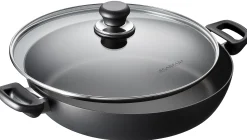Clearance SCANPAN 32 cm chefpande m. låg - Classic