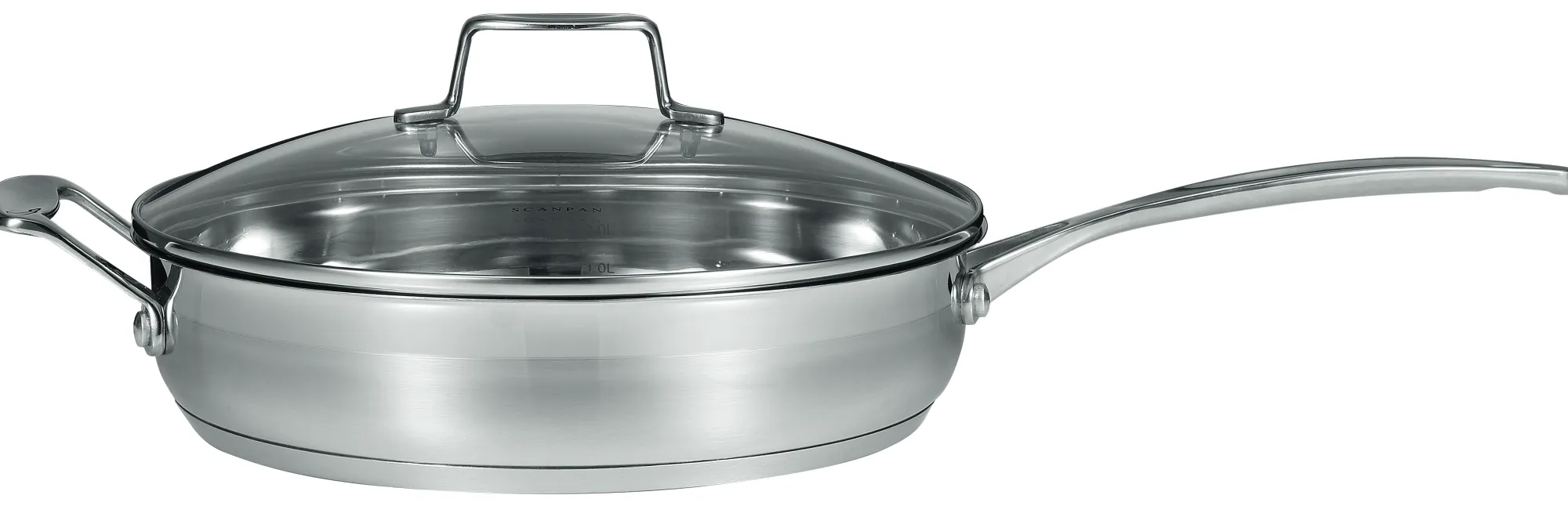 Clearance SCANPAN 28 cm/3,2 l sauterpande m. låg - Impact