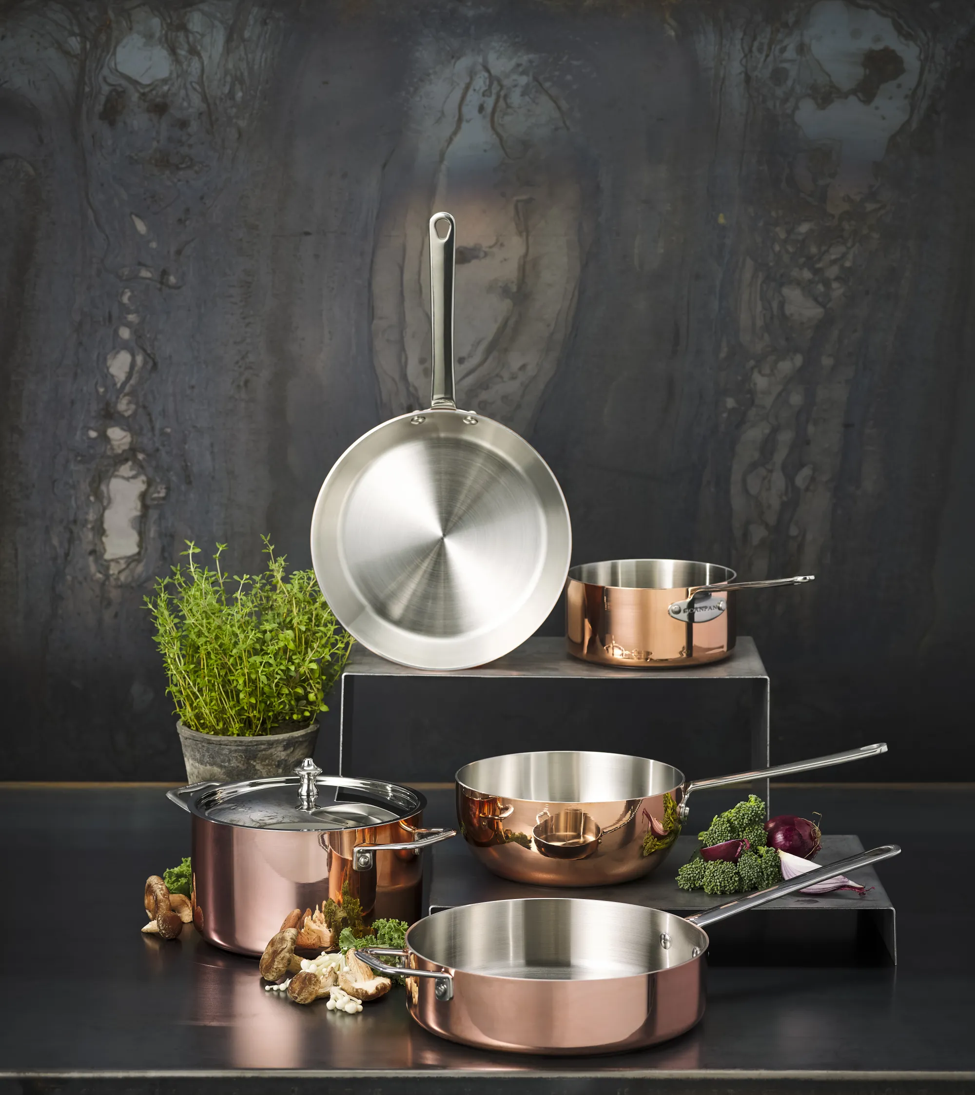 Online SCANPAN 24 cm sauterpande, kobber - Maitre D' Induction