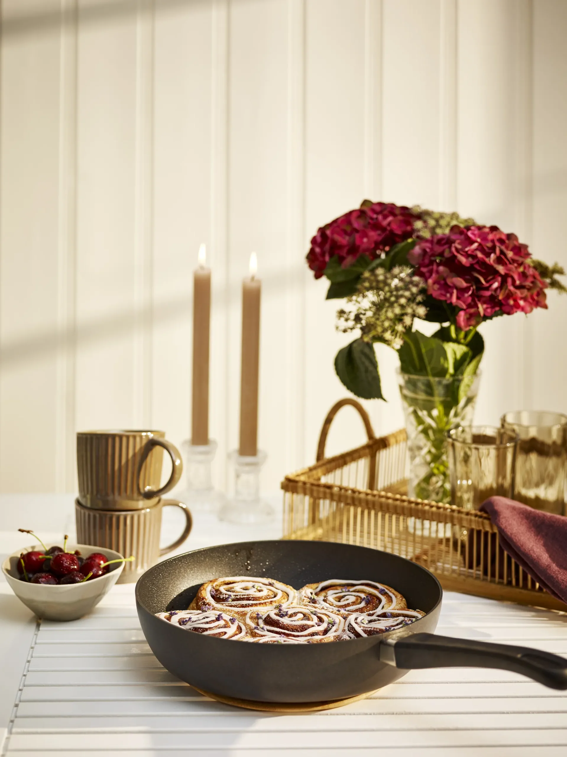 Sale SCANPAN 24 cm sauterpande m. låg - Classic Induction