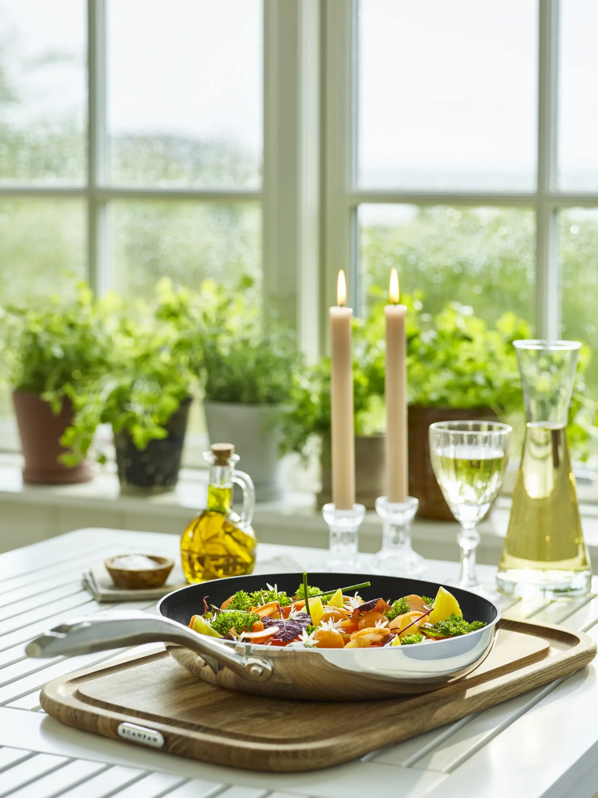 Sale SCANPAN 28 cm stegepande i omslag - HaptIQ