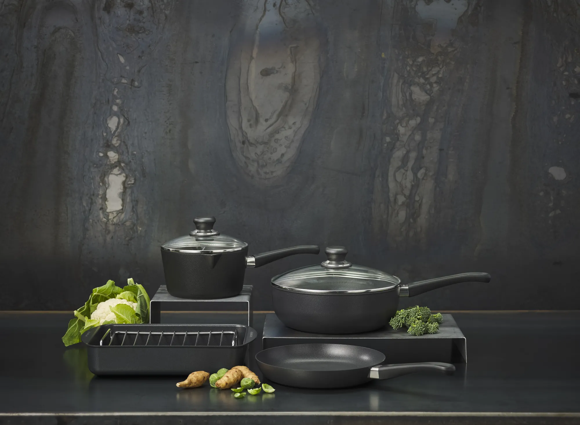 Best SCANPAN 24 cm stegepande i omslag - Classic