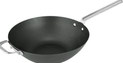 Hot SCANPAN 30 cm wok i omslag - Black Iron