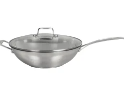 New SCANPAN 32 cm wok m. låg - Impact