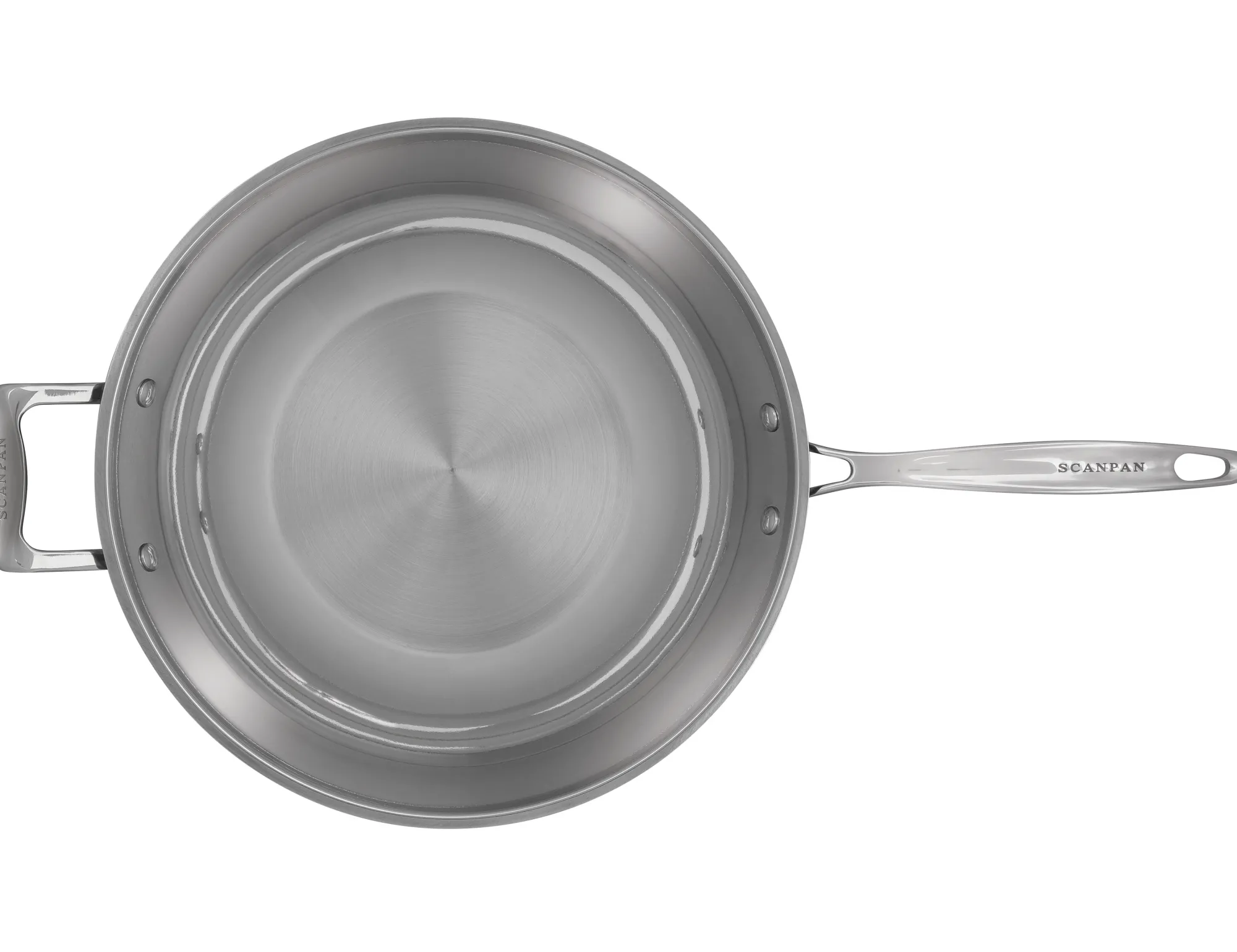 New SCANPAN 32 cm wok m. låg - Impact