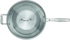 New SCANPAN 32 cm wok m. låg - Impact