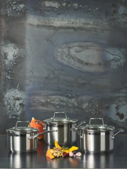 Clearance SCANPAN 1,8 l - 2,5 l - 3,2 l grydesæt - Impact