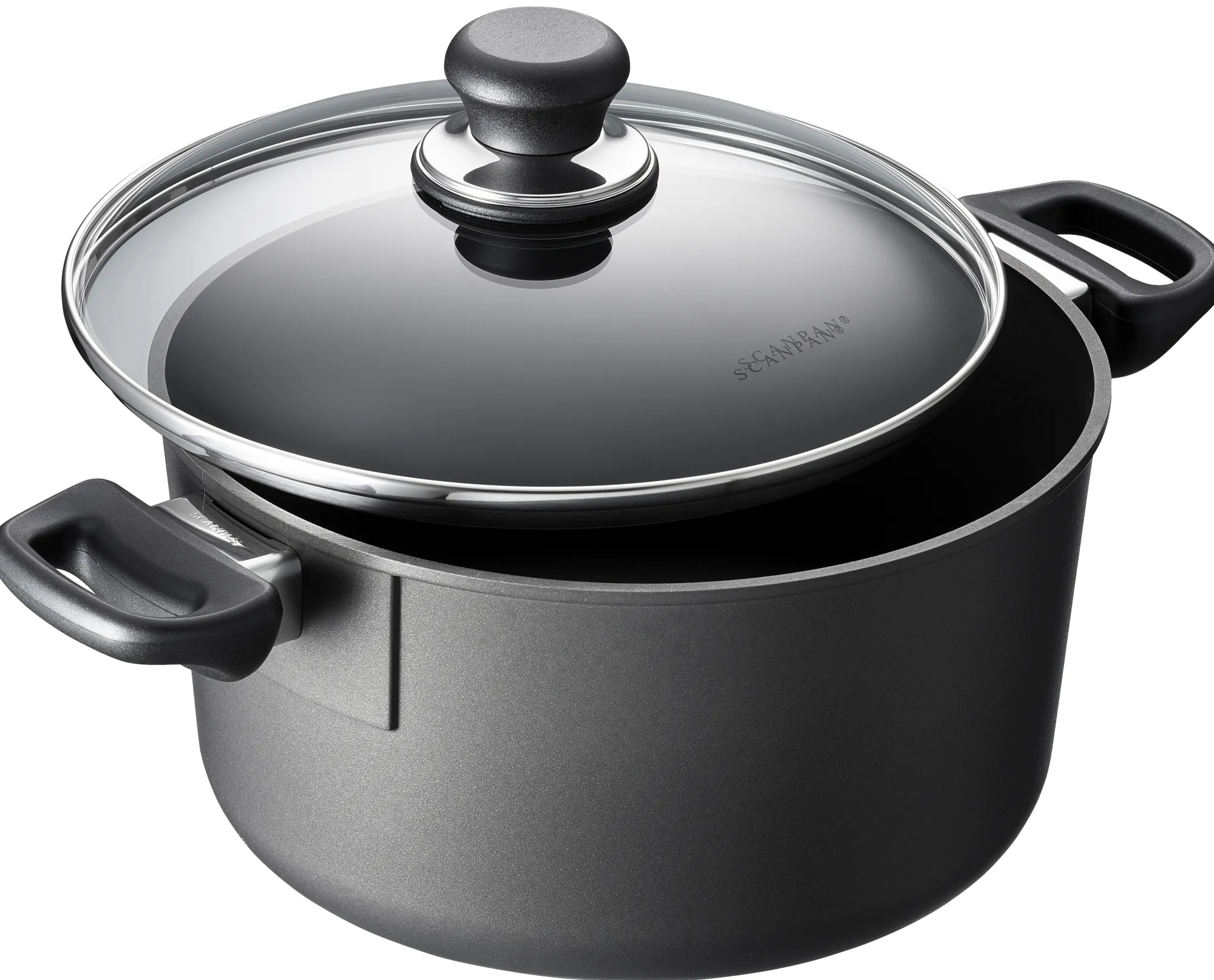 Outlet SCANPAN 4,8 l/24 cm gryde m. låg - Classic Induction