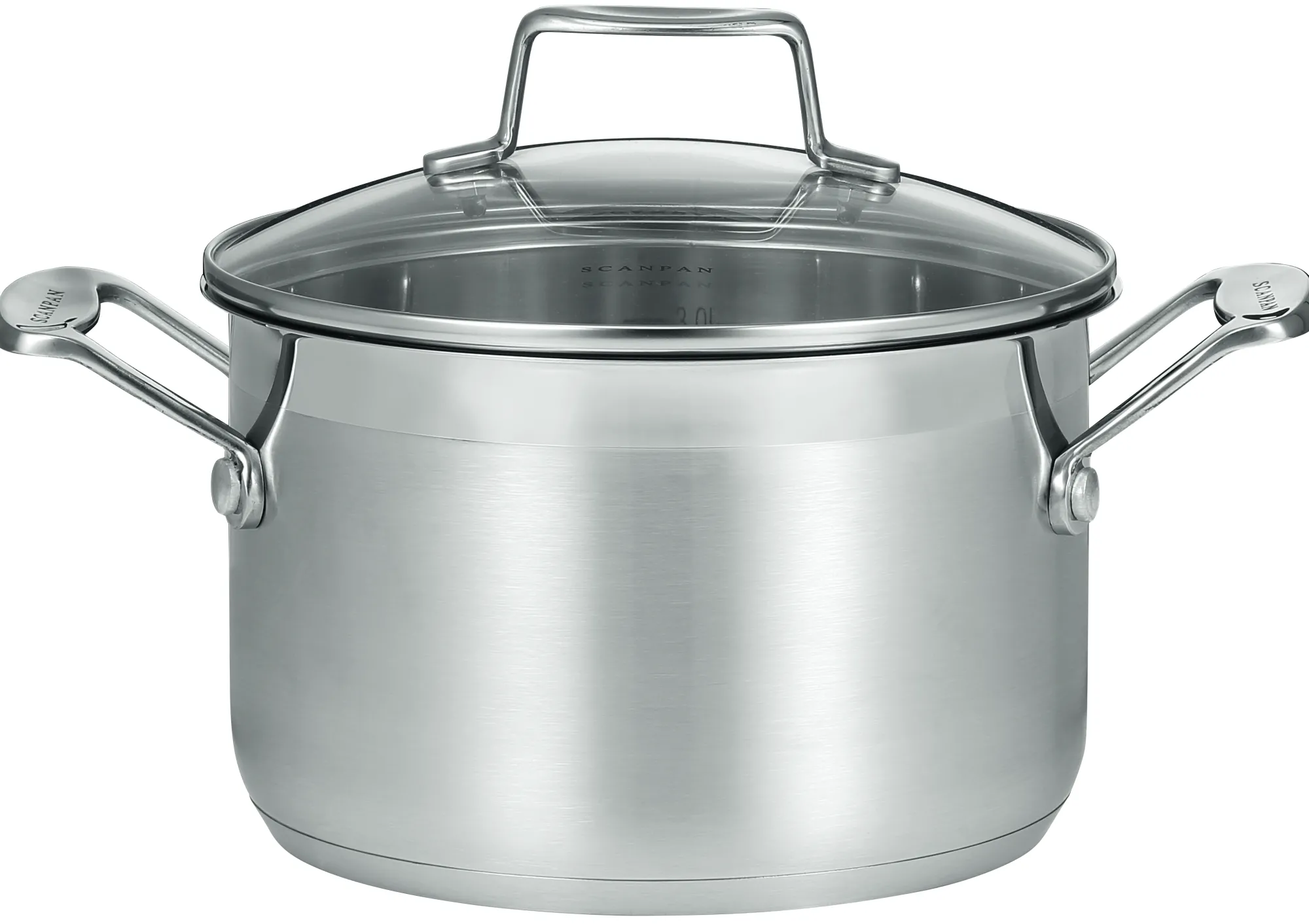New SCANPAN 3,2 l/20 cm gryde m. låg - Impact