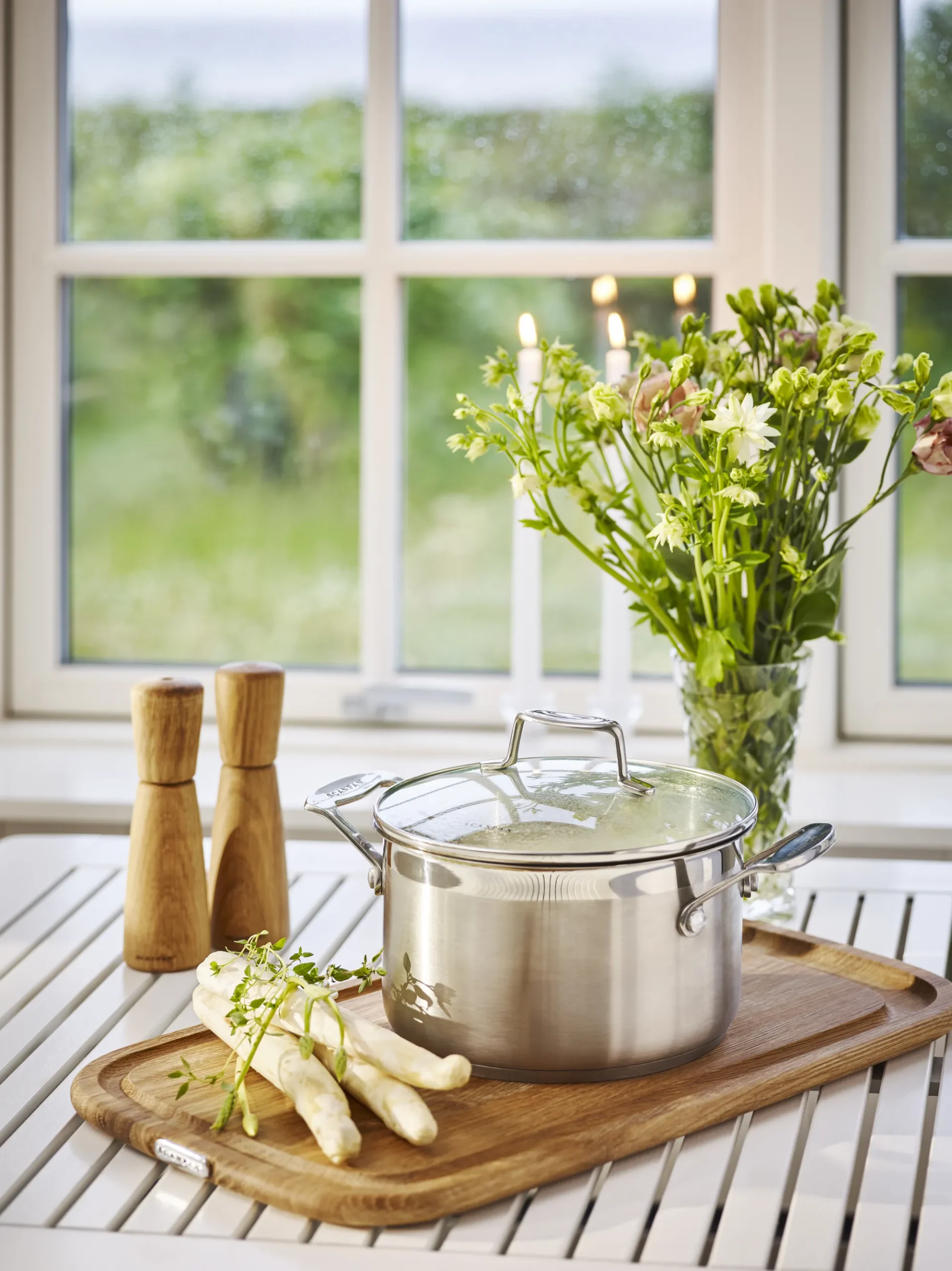 New SCANPAN 3,2 l/20 cm gryde m. låg - Impact