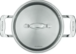 New SCANPAN 3,2 l/20 cm gryde m. låg - Impact
