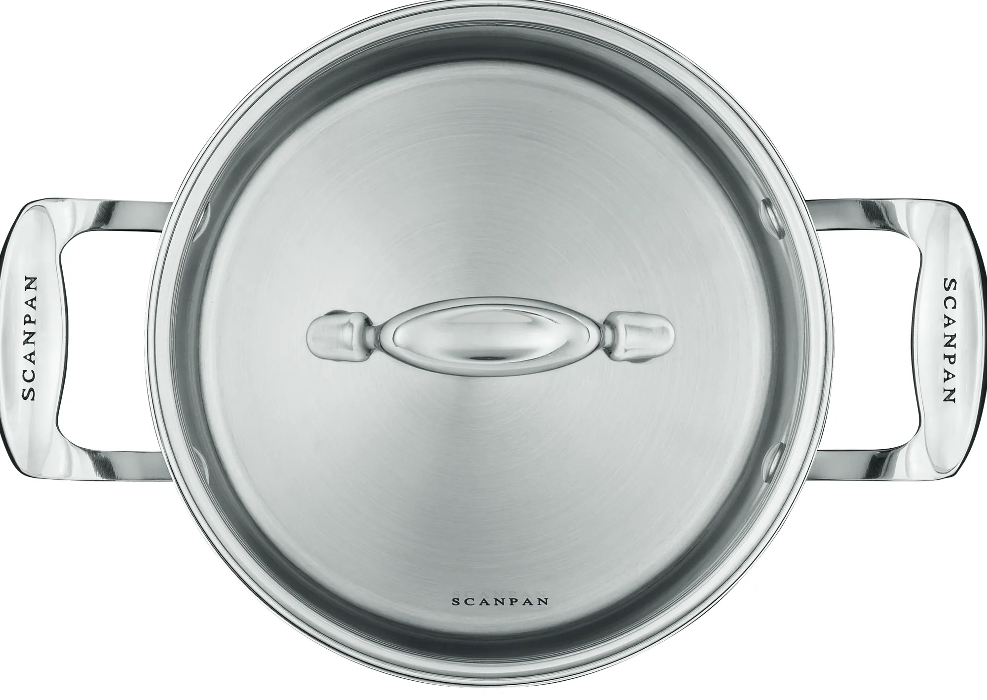 New SCANPAN 3,2 l/20 cm gryde m. låg - Impact