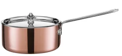 Best SCANPAN 0,90 ltr/14 cm kasserolle m. låg - Maitre D'