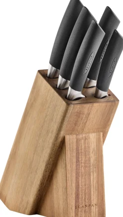 Hot SCANPAN Knivblok 6 dele - SAX