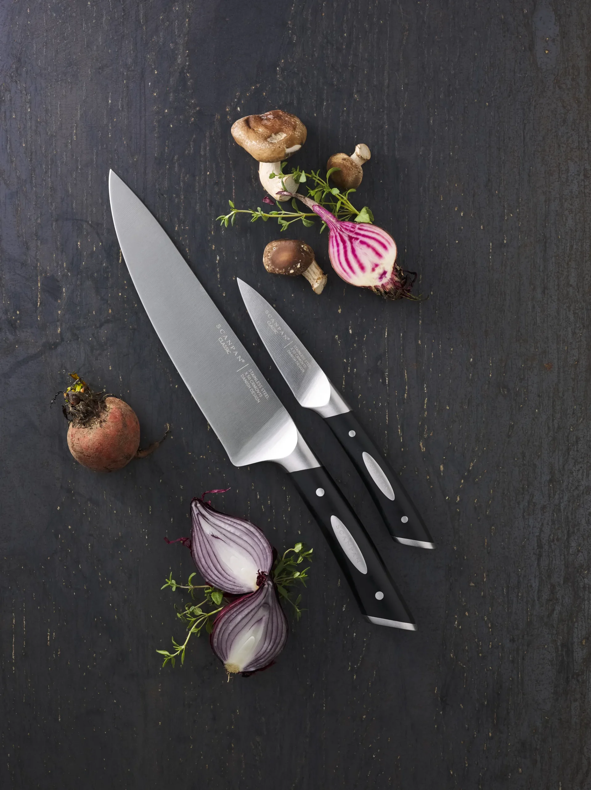 Online SCANPAN Knivsæt 2 dele, urte-/kokkekniv - Classic