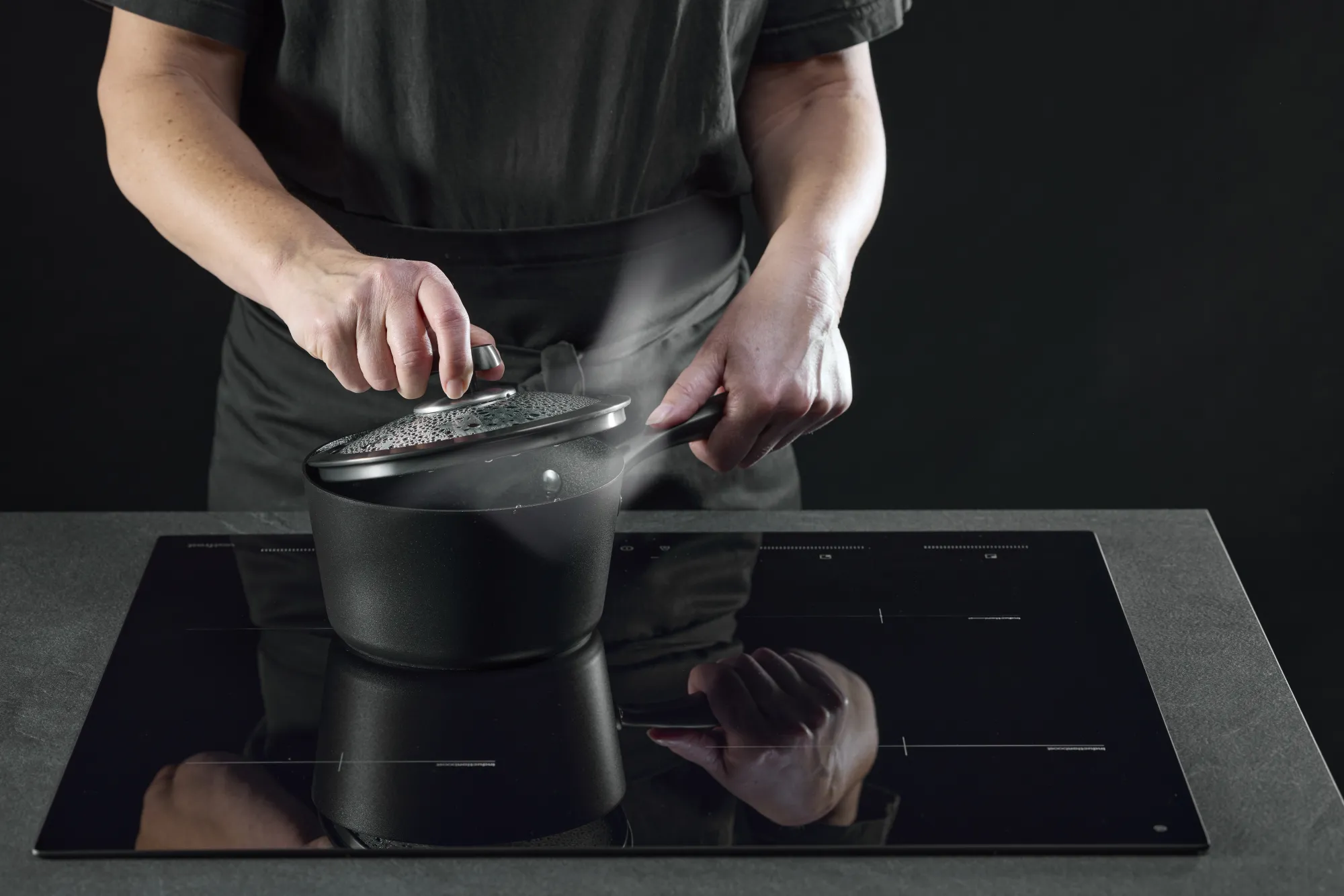 Sale SCANPAN 1,8L / 18 cm kasserolle med låg - Pro SB+ Induction